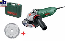 Угловая шлифмашина Bosch PWS 750-125 АКЦИЯ!!! в чемодане + алмазный диск [0603164101]