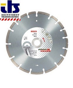 Круг алмазный BOSCH 350-3.2-25.4 BPP по бетону Professional Plus [2608600739]