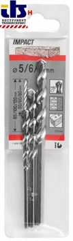 Набор из 3 сверл по камню Bosch CYL-1 5; 6; 8 mm [1609200204]