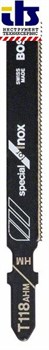 Пильное полотно Bosch T 118 AHM Special for Inox [2608630663]