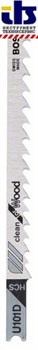 Пильное полотно Bosch U 101 D Clean for Wood [2608637723]