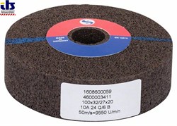 Bosch Шлифкруг для прямых шлифмашин 100 мм, 20 мм, 24 [1608600059]
