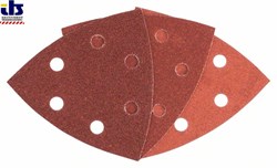 Bosch Набор шлифлистов, 5 шт. 93 mm, 60; 120; 240 [2608605165]