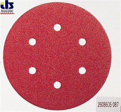 Шлифлист 150мм К120 Expert for Wood+Paint 6 отв. (-5-), BOSCH
