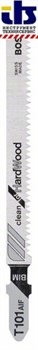 Пильное полотно Bosch T 101 AIF Clean for Hard Wood [2608636224]