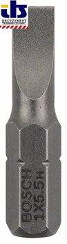 Насадка-бита Bosch Extra Hart S 1,0x5,5, 25 mm [2607001464]