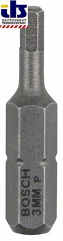 Насадка-бита Bosch Extra Hart HEX 3, 25 mm [2607001722]