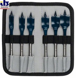 Набор из 6 перовых сверл Bosch Self Cut Speed 13; 16; 19; 20; 22; 25 mm [2608595425]