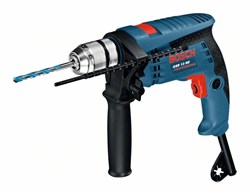 BOSCH GSB 13 RE Дрель ударная электрическая (БЗП, 600 Вт, 0-2800 об/мин, 0-25070 уд/мин, 0601217100)