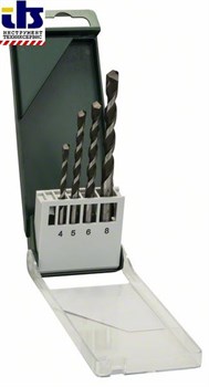 Bosch Набор из 4 универсальных свёрл 4,0x75; 5,0x85; 6,0x100; 8,0x120 [2609255480]