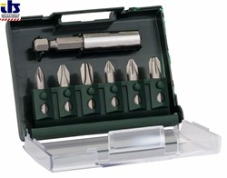 Набор из 7 насадок-бит Bosch Standard (PH, PZ) UH 54; PH1; PH2; PH3; PZ1; PZ2; PZ3; 25 mm [2609255981]