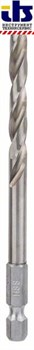 Сверло по металлу с шестигранным хвостовиком 1/4&quot; Bosch ISO 1173 E6.3 6 x 63 x 106 mm [2608595515]