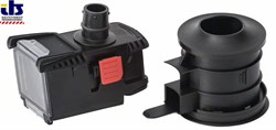 Bosch Набор с переходником для сверлильных коронок и пылесборником - [2607002611]