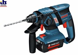 Аккумуляторный перфоратор Bosch GBH 36 V-EC Compact (1,3 А*ч) [0611903R02]