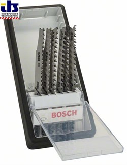 Набор ROBUST Line пилок к лобзику Progressor (-6-) т с-T-образным хвостовиком, BOSCH