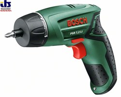 Аккумуляторный шуруповёрт с литий-ионным аккумулятором Bosch PSR 7,2 LI [0603957720]