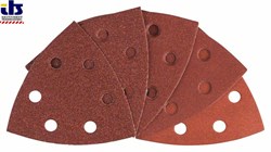 Bosch Комплект из 10 шлифлистов 93 mm; 60; 80; 100; 120; 180 [2608607540]
