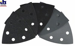 Bosch Набор из 10 шлифлистов 93 mm; 120; 240; 400; 600; 1200 [2608607543]