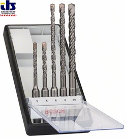 Набор ROBUST буров SDS-plus-5  5/6/6/8/10мм, BOSCH