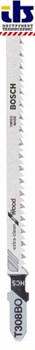 Пилка для лобзика T 308 BO HCS (в упаковке 25шт.), BOSCH