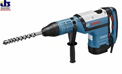 BOSCH GBH 12-52 DV Перфоратор SDS-max с электронной системой гашения вибрации в чемодане 1700 Вт, 19 Дж, буры до 52 мм, коронки до 150 мм, 11.9 кг, пониженная вибрация 8 м/с2, сервисный дисплей