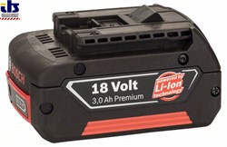 Аккумулятор BOSCH GBA 18 В 3,0 Аh M-C, Li-Ion [2607336236,2607336235,1600Z00037]