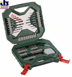  Набор Bosch X-Line Classic из 65 сверл с шестигранным хвостовиком и бит [2607010612]