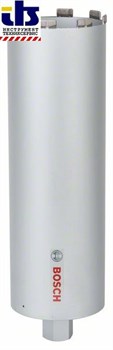 Алмазная сверлильная коронка для сухого сверления 1 1/4&quot; Bosch UNC Best for Universal 142 мм, 400 мм, 8 сегментов, 11,5 мм [2608580593]