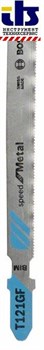 Полотно для лобзика Bosch T 121 GF Speed for Metal [2608636696]