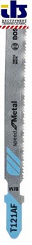 Пилка для лобзика T 121 AF Speed for Metal (в упаковке 25шт.), BOSCH