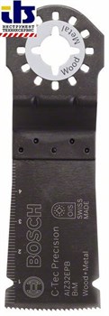 Погружное пильное полотно Bosch BIM Precision AIZ 32 EPB, Wood and Metal 50 x 32 mm [2608661864]
