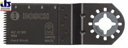 Погружное пильное полотно Bosch BIM AIZ 32 BB, Hardwood 40 x 32 mm [2608661903]