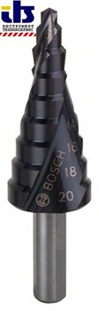Ступенчатое сверло Bosch HSS-AlTiN 4 - 20 mm, 8,0 mm, 70,5 mm [2608588066]