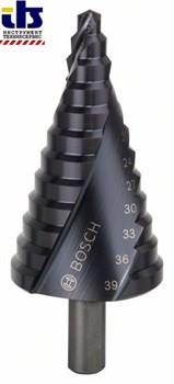 Ступенчатое сверло Bosch HSS-AlTiN 6 - 39 mm, 10,0 mm, 93,5 mm [2608588068]