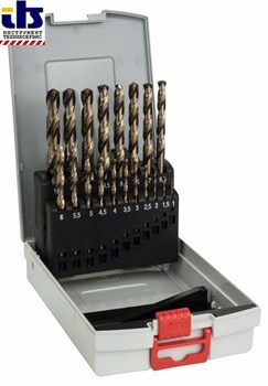 HSS-Co 135&#176; 1-10мм 19 шт.