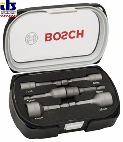 Набор торцевых ключей  (6/7/8/10/12/13mm)  6шт., BOSCH