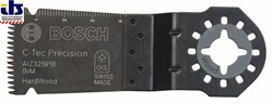 Погружное пильное полотно Bosch BIM Precision AIZ 32 BPB, Hardwood 40 x 32 mm [2608662048]