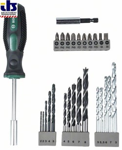 Bosch  Набор из 27 сверл и насадок-бит [2607017201]