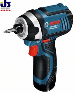 Винтоверт аккумуляторный ударный GDR 12V-105  105 Нм (2*2.0 Ah) L-Boxx, BOSCH