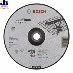 Отрезной круг, выпуклый, Bosch Best for Inox A 30 V INOX BF, 230 mm, 2,5 mm [2608603509]