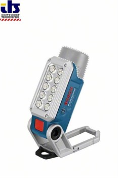 BOSCH GLI 12V-330 DeciLED SOLO Фонарь аккумуляторный (установка на столе, магнит 12 V, 10 светодиодов, регулировка угла до 200&#176;, время 6 часов, 139x50x68 мм)