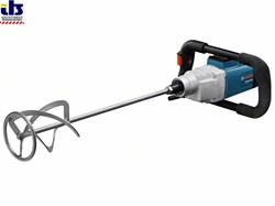 BOSCH GRW 18-2 E Миксер строительный с насадкой для смешивания 1800 Вт, 2 скор., зажим резьба M14, н
