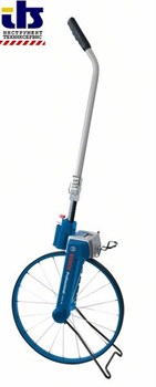BOSCH GWM 40 Курвиметр (измерительное колесо) в защитной сумке, оборот колеса 1.23 метра до 10 000 метров, точность &#177;5см/100м, оборот 1.23 м, 1.4 кг