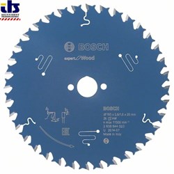 Пильный диск Bosch Expert for Wood 165 x 20 x 2,6 mm, 36 [2608644023]