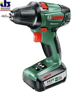 Двухскоростные дрели-шуруповёрты c литий-ионными аккумуляторами Bosch PSR&amp;nbsp;14,4&amp;nbsp;LI-2 [060397340N]