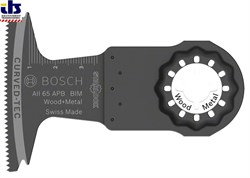 Погружное пильное полотно Bosch BIM AII 65 APB Wood and Metal 40 x 65 mm [2608662541]