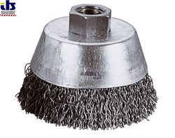 Щетка чашечная проволочная 70мм М14 INOX