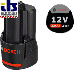 Аккумуляторный блок BOSCH GBA 12 В 1x3.0Ah Professional, (1600A00X79)