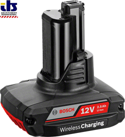Аккумуляторная батарея BOSCH  GBA 12V (12 В; 2.5 А*ч; Li-Ion) (1600A00J0E) - фото 82896