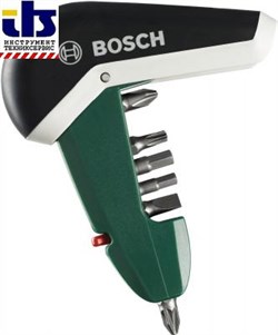 Набор бит  7шт. отвёртка  карманная, BOSCH